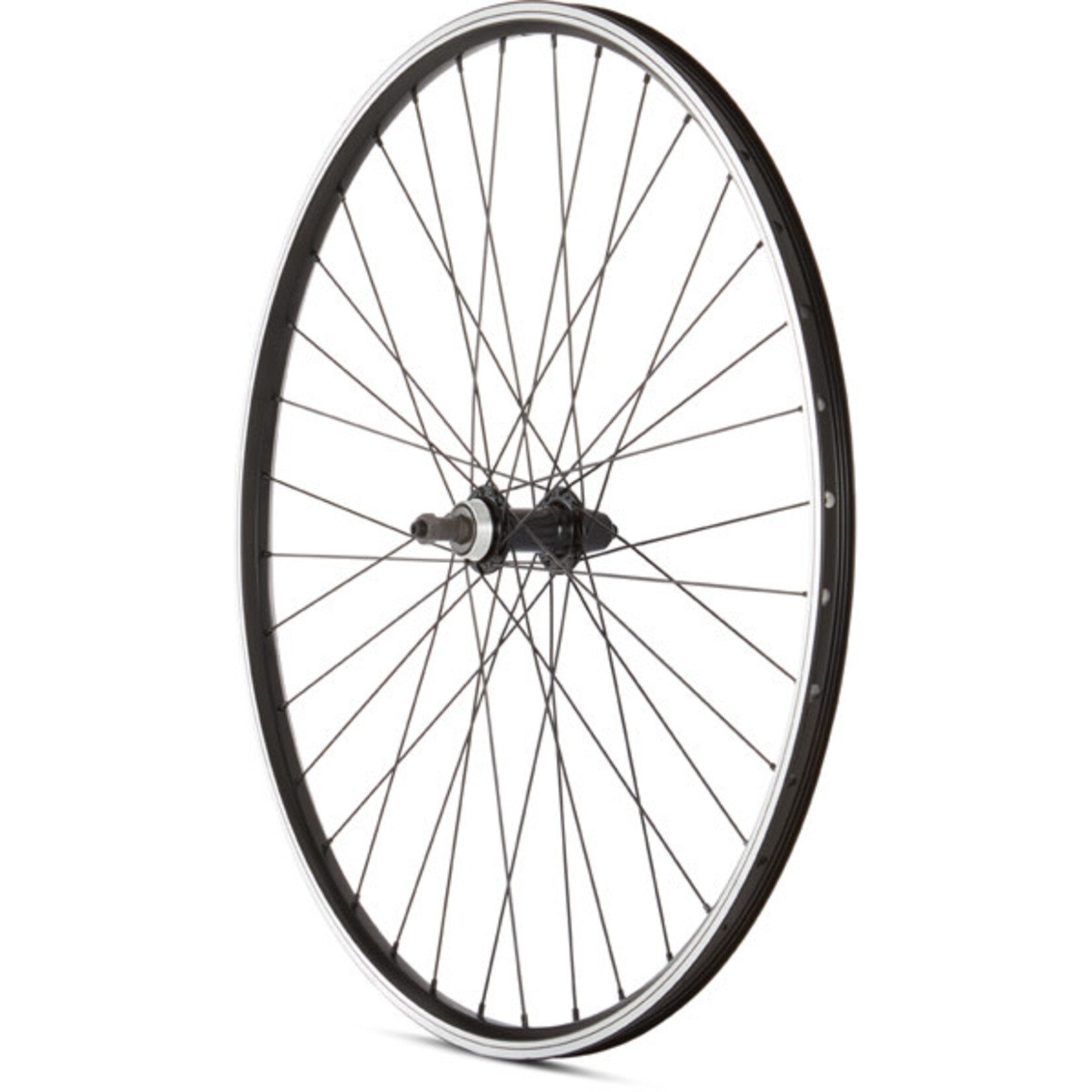 M-Part 700C Hybrid Rear Wheel - Quick Release - Screw On -Black