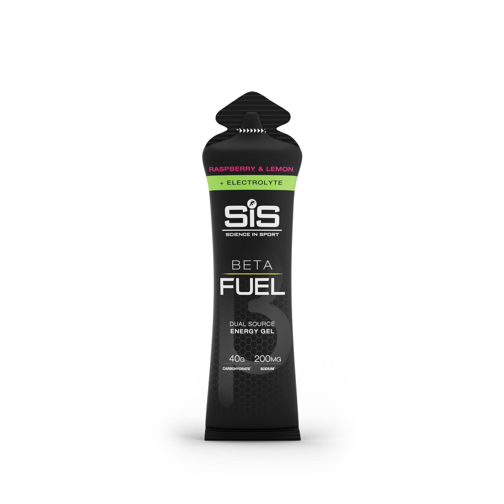 SiS Beta Fuel Dual Source Energy + Electrolyte Gel 60ml Raspberry and Lemon - Box of 6