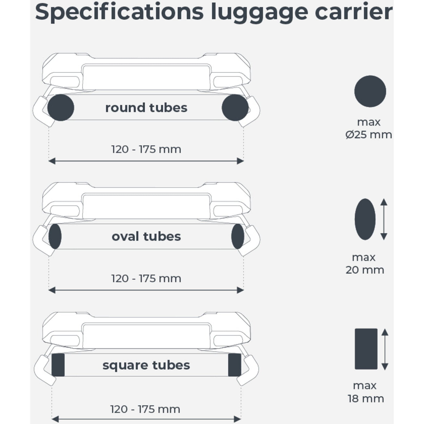 Urban Iki Child Seat TA-KE Carrier Mount Bincho Black