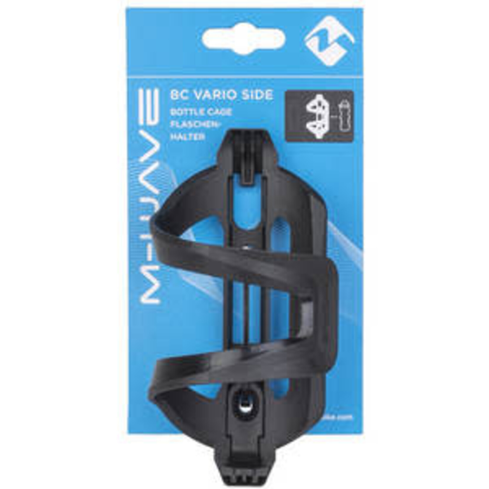 M-Wave BC Vario Side Bottle Cage - Black