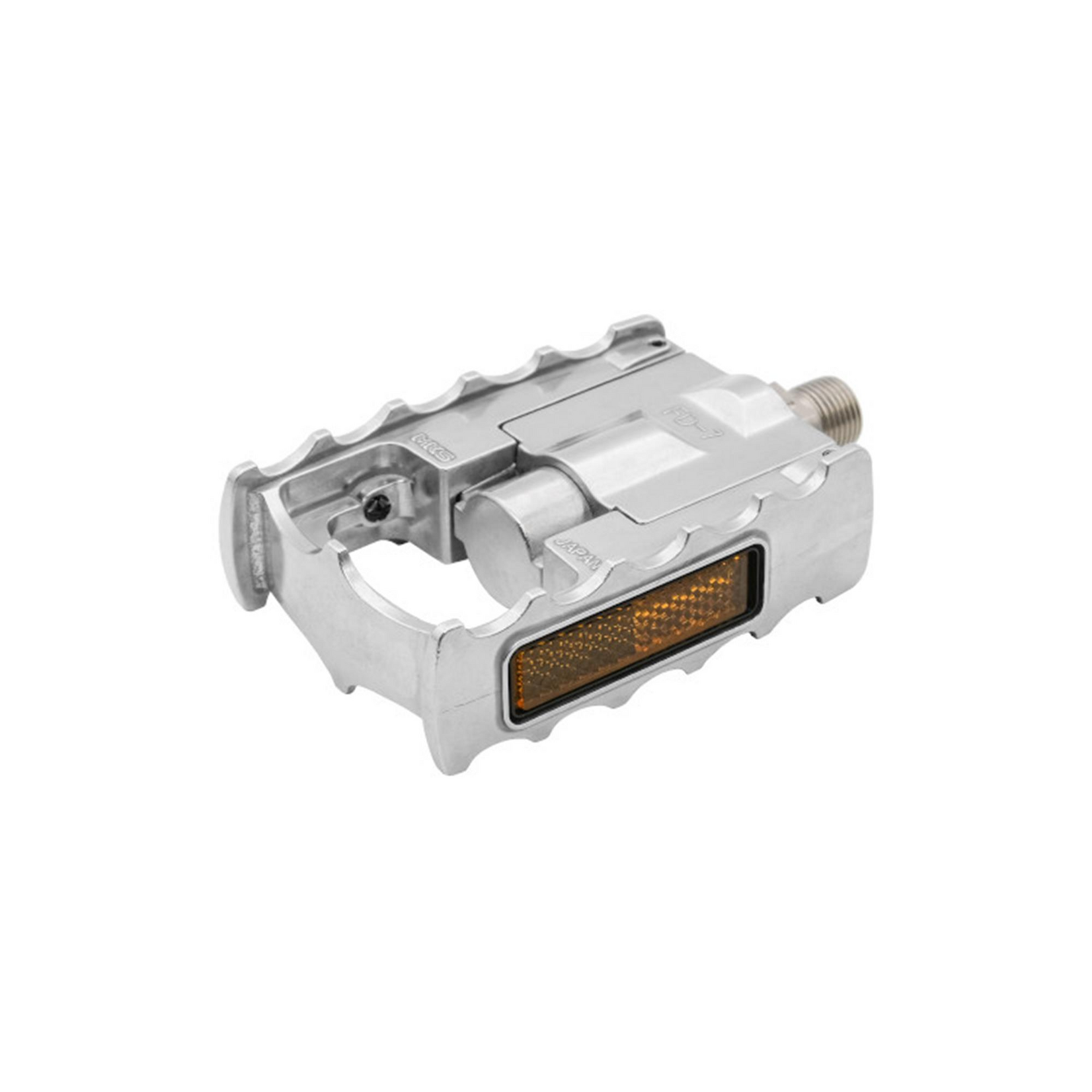 MKS MKS FD-7 Folding Metal/Metal Pedals 9/16" Black