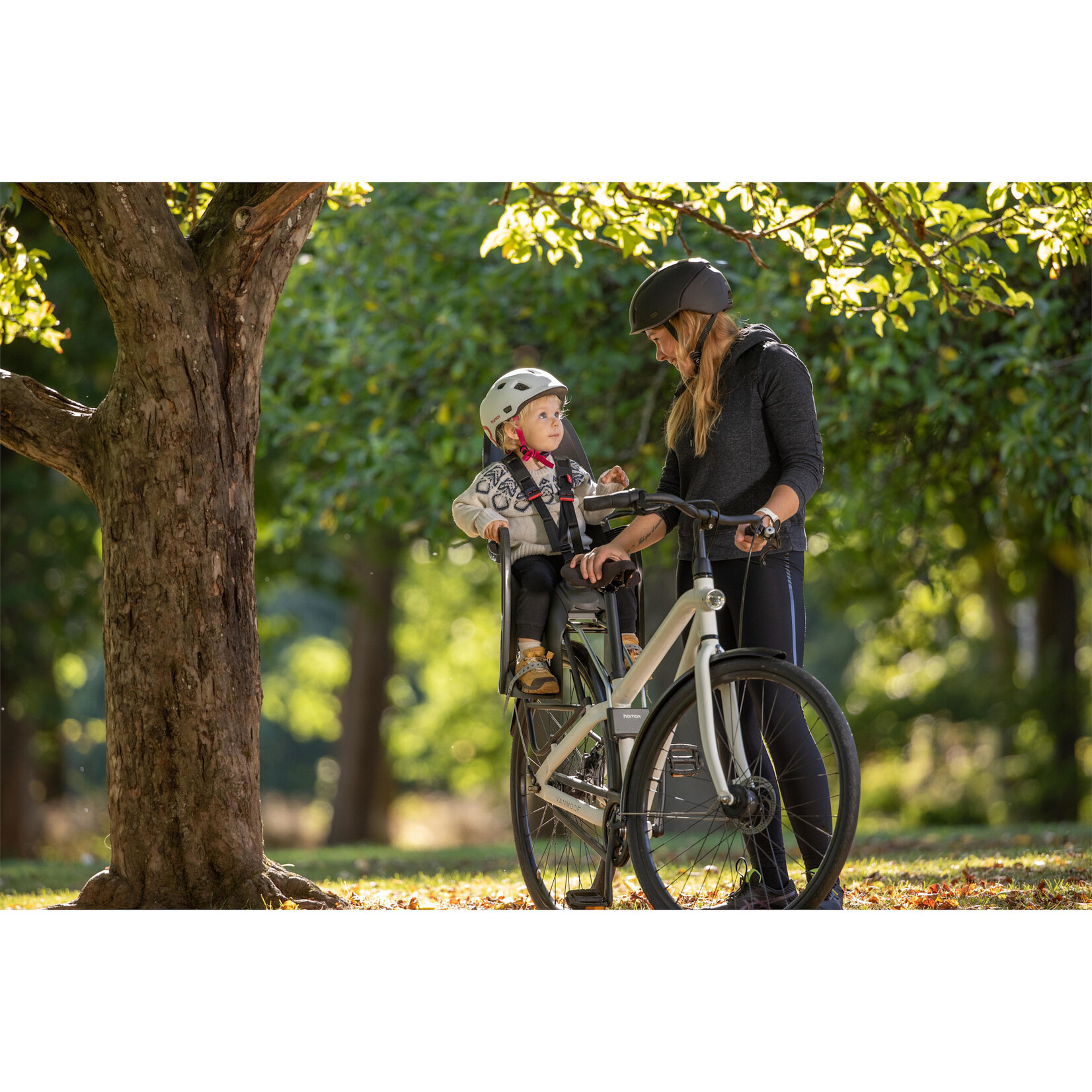 Hamax Zenith Relax Child Bike Seat With Carrier Adapter