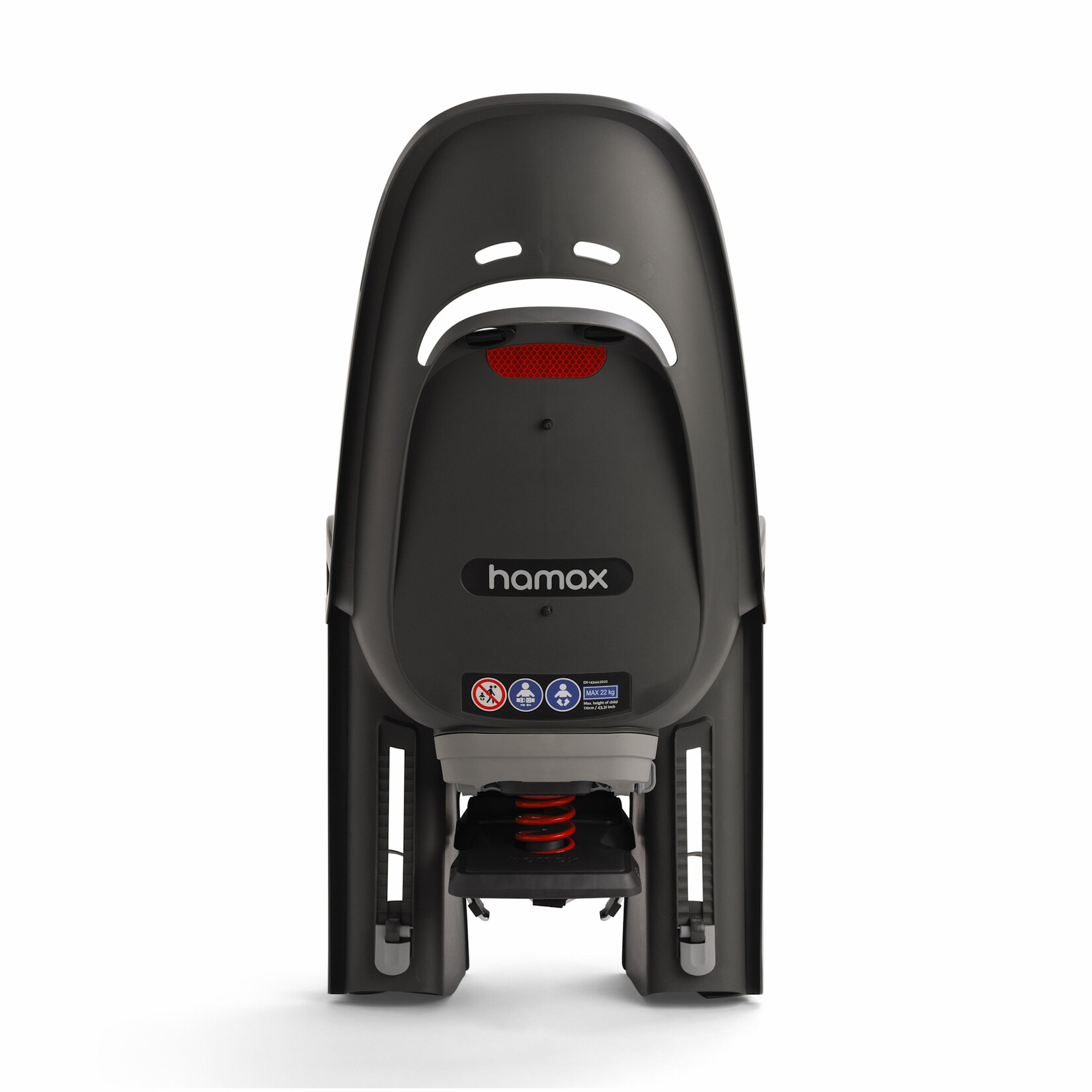 Hamax Zenith Relax Child Bike Seat With Carrier Adapter