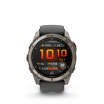 Garmin Garmin fenix 8 Pro – 47 mm, AMOLED, Titanium w/ Graphite/Black Band