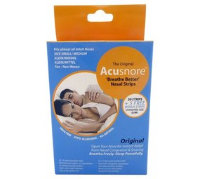 Acusnore Acusnore - breathe better Neuspleisters Small Medium TAN 35 st. Acusnore Acusnore - breathe better Neuspleisters Small Medium TAN 35 st.