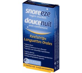Snoreeze Snoreeze Anti Snurk Keelstrips 14 Stuks Snoreeze Snoreeze Anti Snurk Keelstrips 14 Stuks