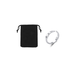 Generise Generise Acusnore Sterling Zilver 2 Drukpunten Snurkring - Maat Medium Generise Generise Acusnore Sterling Zilver 2 Drukpunten Snurkring - Maat Medium