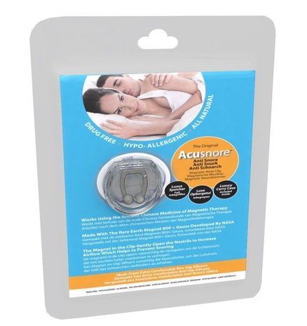 Acusnore Acusnore Magnetische Neusclip Antisnurk Acusnore Acusnore Magnetische Neusclip Antisnurk