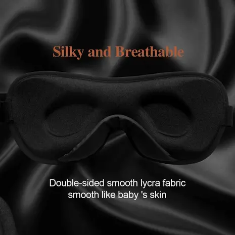 Deepsleep Luxe Oogmasker en Slaapmasker Deepsleep Luxe Oogmasker en Slaapmasker