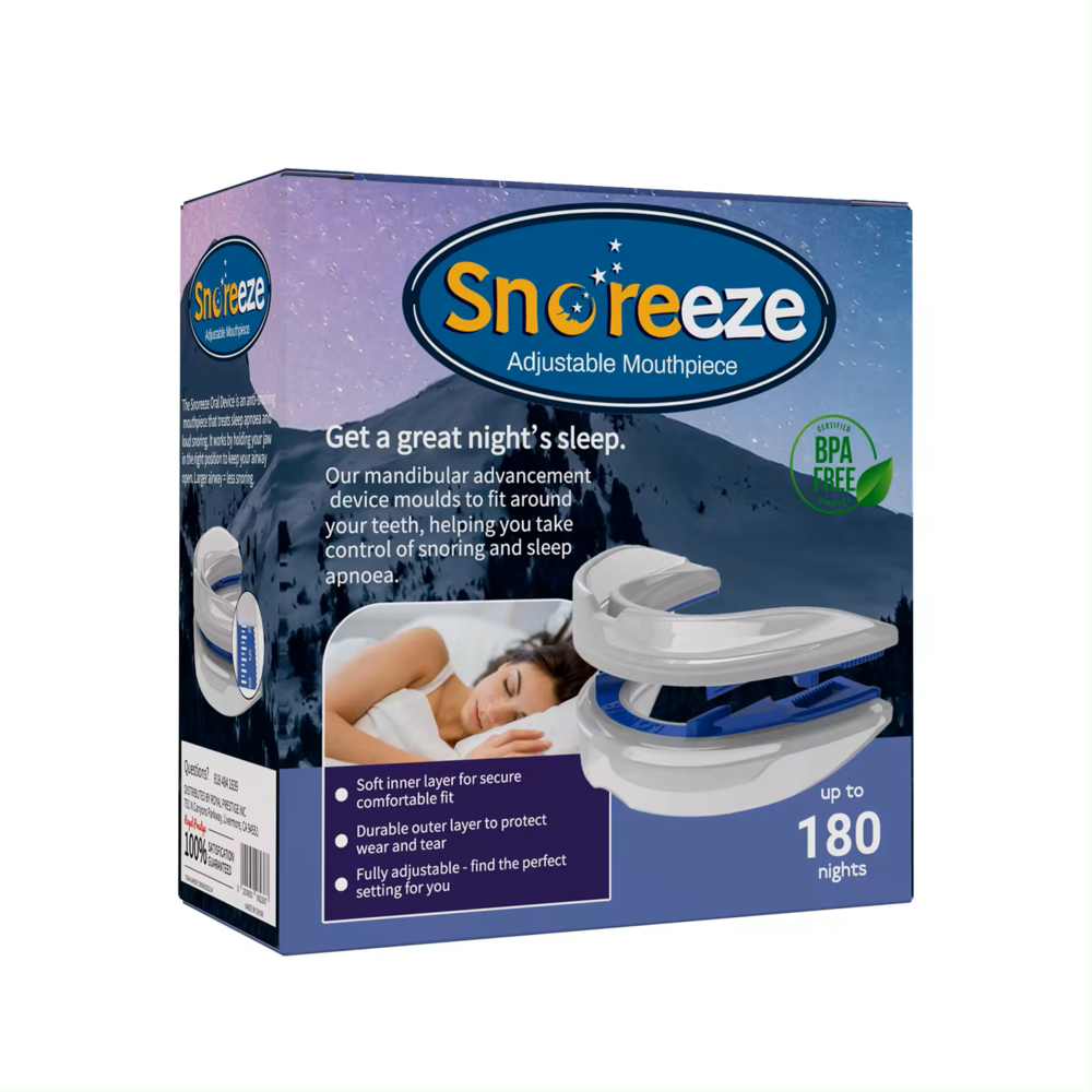 Deepsleep Deepsleep anti snurk Slaapbeugel Ultimate - Verstelbaar Deepsleep Deepsleep anti snurk Slaapbeugel Ultimate - Verstelbaar