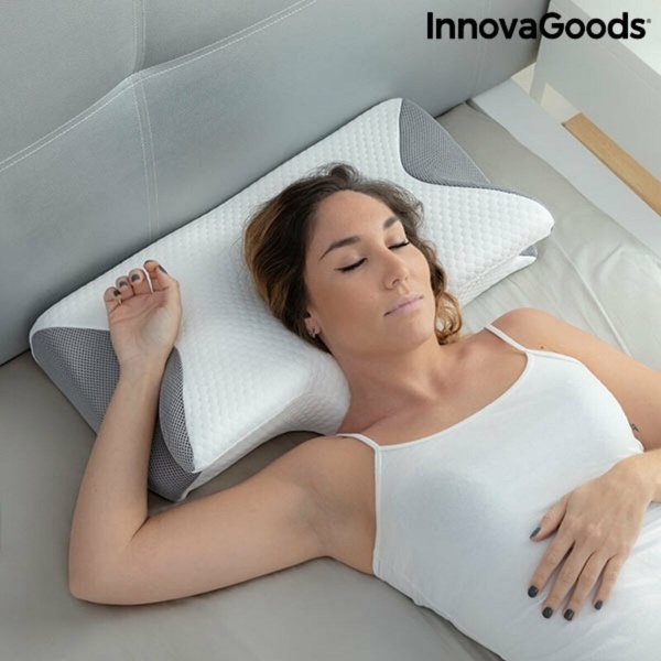 Visco-elastisch nekkussen met ergonomische contouren Conforti Antisnurkmiddelen afbeelding