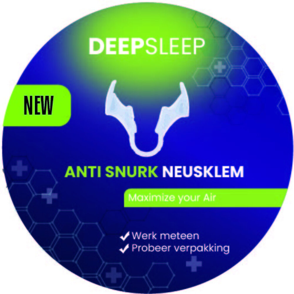 Deepsleep Deepsleep anti snurk neusklem -probeer verpakking Deepsleep Deepsleep anti snurk neusklem -probeer verpakking