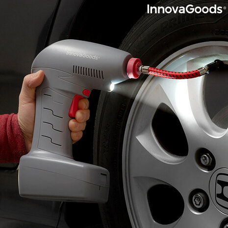 InnovaGoods InnovaGoods Draagbare Luchtcompressor - 18 x 25 x 8 cm InnovaGoods InnovaGoods Draagbare Luchtcompressor - 18 x 25 x 8 cm