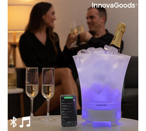 InnovaGoods InnovaGoods IJsemmer met LED en Speaker, Oplaadbaar - 5W InnovaGoods InnovaGoods IJsemmer met LED en Speaker, Oplaadbaar - 5W