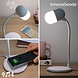 InnovaGoods InnovaGoods LED-lamp met Luidspreker + Draadloze Oplader - 12x35x12 cm InnovaGoods InnovaGoods LED-lamp met Luidspreker + Draadloze Oplader - 12x35x12 cm