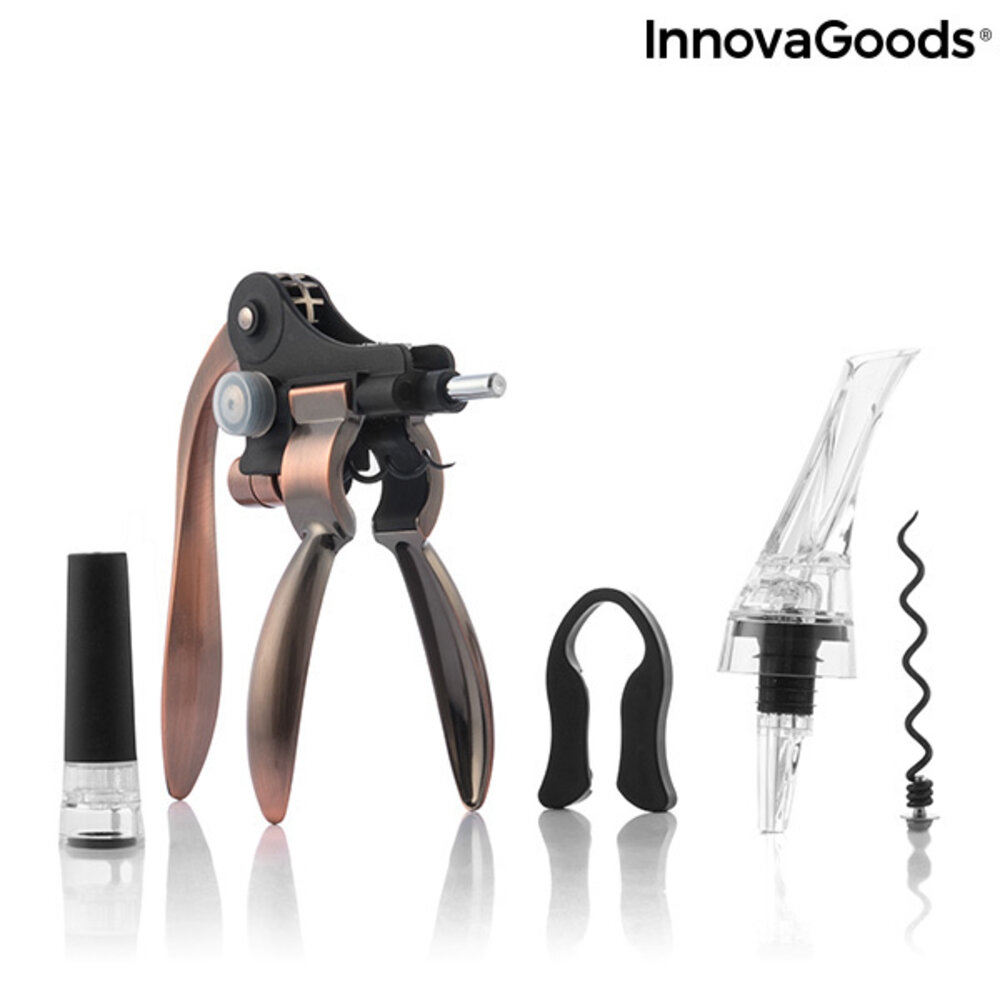 InnovaGoods InnovaGoods Wijnaccessoireset Servin - 5-delig