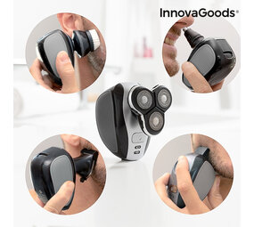 InnovaGoods InnovaGoods 5 in 1 Oplaadbaar Ergonomisch Scheerapparaat Shavestyler InnovaGoods InnovaGoods 5 in 1 Oplaadbaar Ergonomisch Scheerapparaat Shavestyler