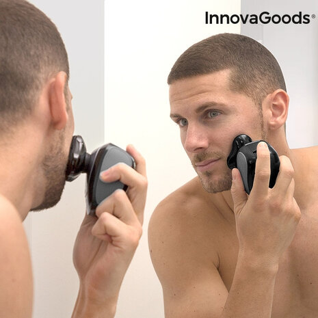 InnovaGoods InnovaGoods 5 in 1 Oplaadbaar Ergonomisch Scheerapparaat Shavestyler