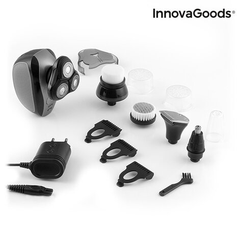 InnovaGoods InnovaGoods 5 in 1 Oplaadbaar Ergonomisch Scheerapparaat Shavestyler