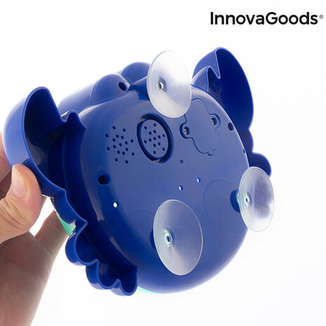 InnovaGoods InnovaGoods Bellenblazende, Muzikale Krab - 23 x 16 x 8 cm