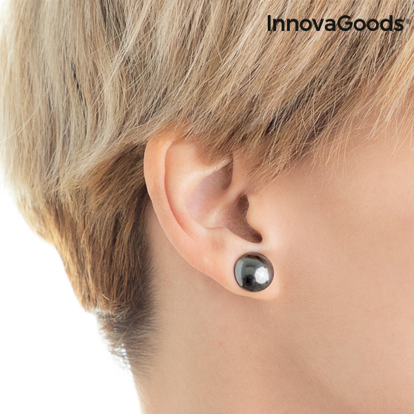 InnovaGoods Slimagnetic Bio-magnetische Oorbellen - 1 x 0,5 x 1 cm afbeelding