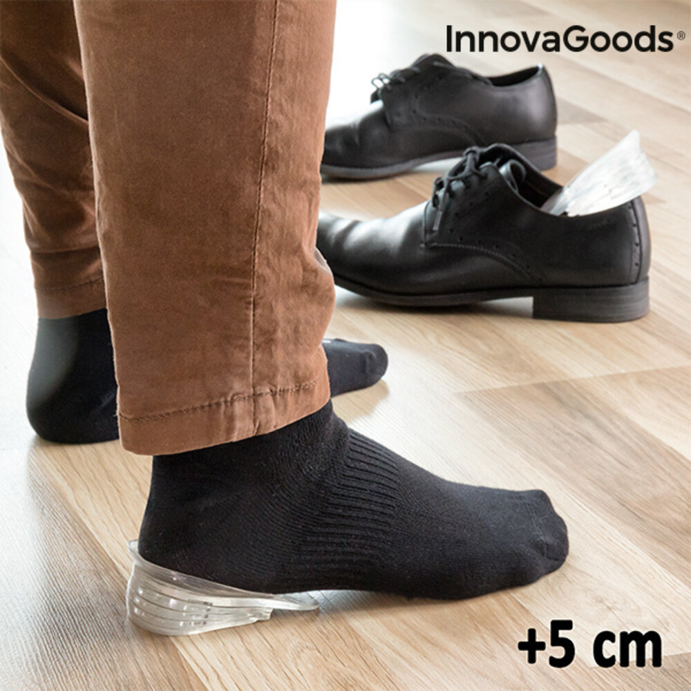 InnovaGoods InnovaGoods Verhogende Inlegzolen - 5 cm InnovaGoods InnovaGoods Verhogende Inlegzolen - 5 cm