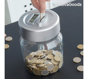 InnovaGoods InnovaGoods Elektronische Spaarpot - 12 x 17 cm InnovaGoods InnovaGoods Elektronische Spaarpot - 12 x 17 cm