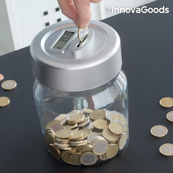 InnovaGoods Elektronische Spaarpot - 12 x 17 cm afbeelding