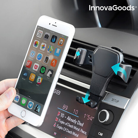 InnovaGoods InnovaGoods Zelfklemmende Smartphone Houder -  9 x 10 x 7 cm