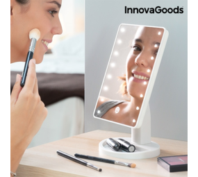 InnovaGoods InnovaGoods Ledspiegel met Touch-bediening -  17 x 27 x 12 cm InnovaGoods InnovaGoods Ledspiegel met Touch-bediening -  17 x 27 x 12 cm