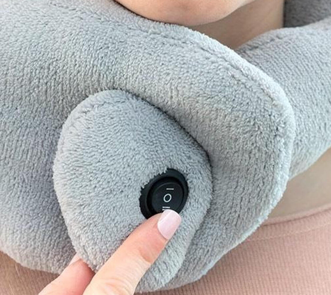 InnovaGoods InnovaGoods Nekmassage Kussen - 80 x 16 cm InnovaGoods InnovaGoods Nekmassage Kussen - 80 x 16 cm