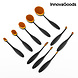 InnovaGoods InnovaGoods Ovale Make-Up Borstelset - 11-delig InnovaGoods InnovaGoods Ovale Make-Up Borstelset - 11-delig