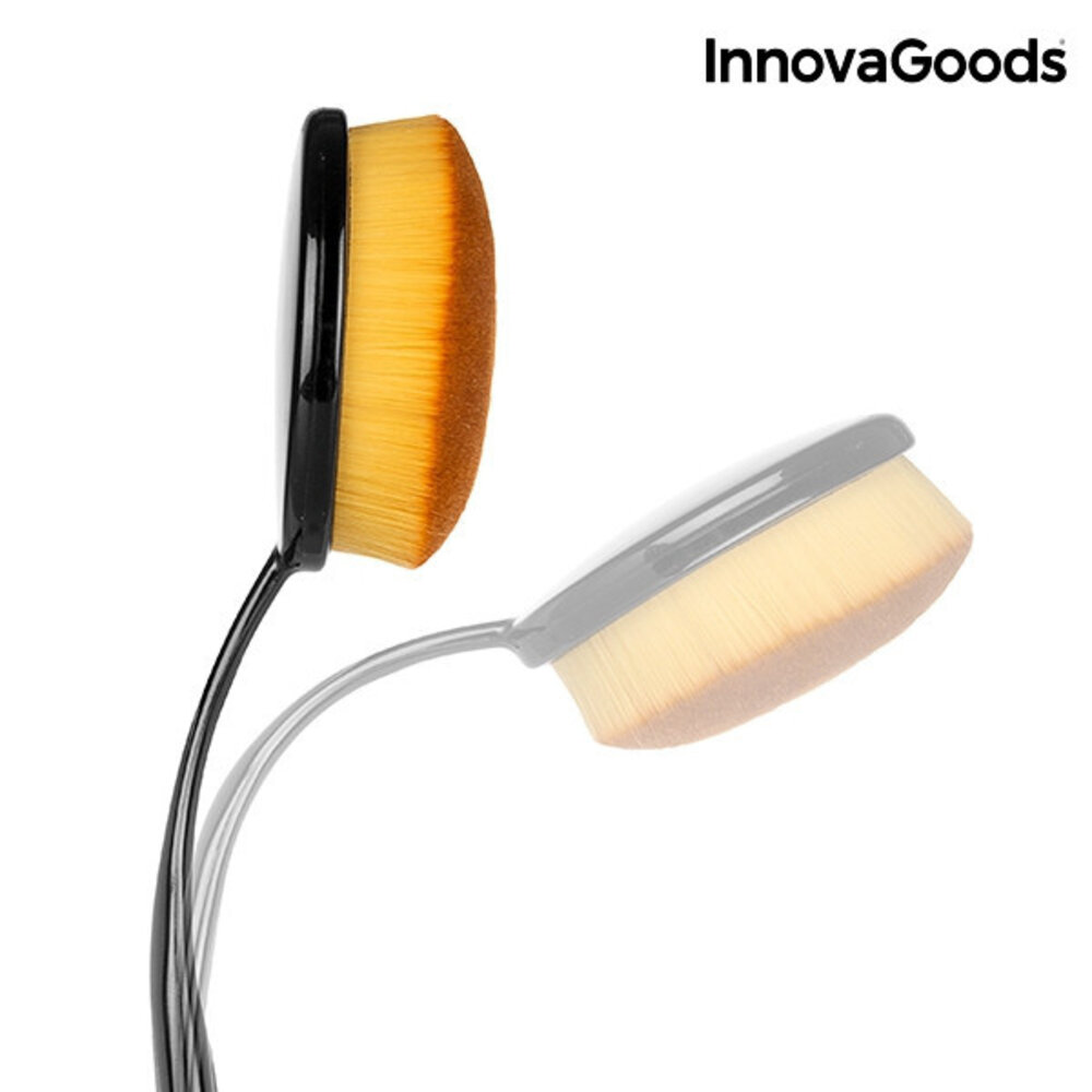 InnovaGoods InnovaGoods Ovale Make-Up Borstelset - 11-delig InnovaGoods InnovaGoods Ovale Make-Up Borstelset - 11-delig