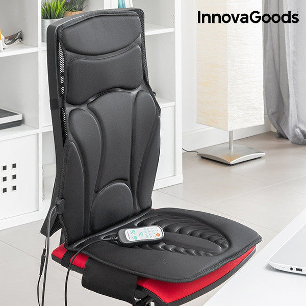 InnovaGoods Shiatsu Massagestoel - 48 x 105 x 3 cm afbeelding