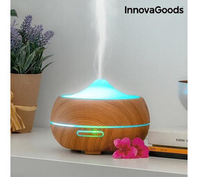 InnovaGoods InnovaGoods Houteffect Luchtbevochtiger Met Aromatherapie - 300 ml