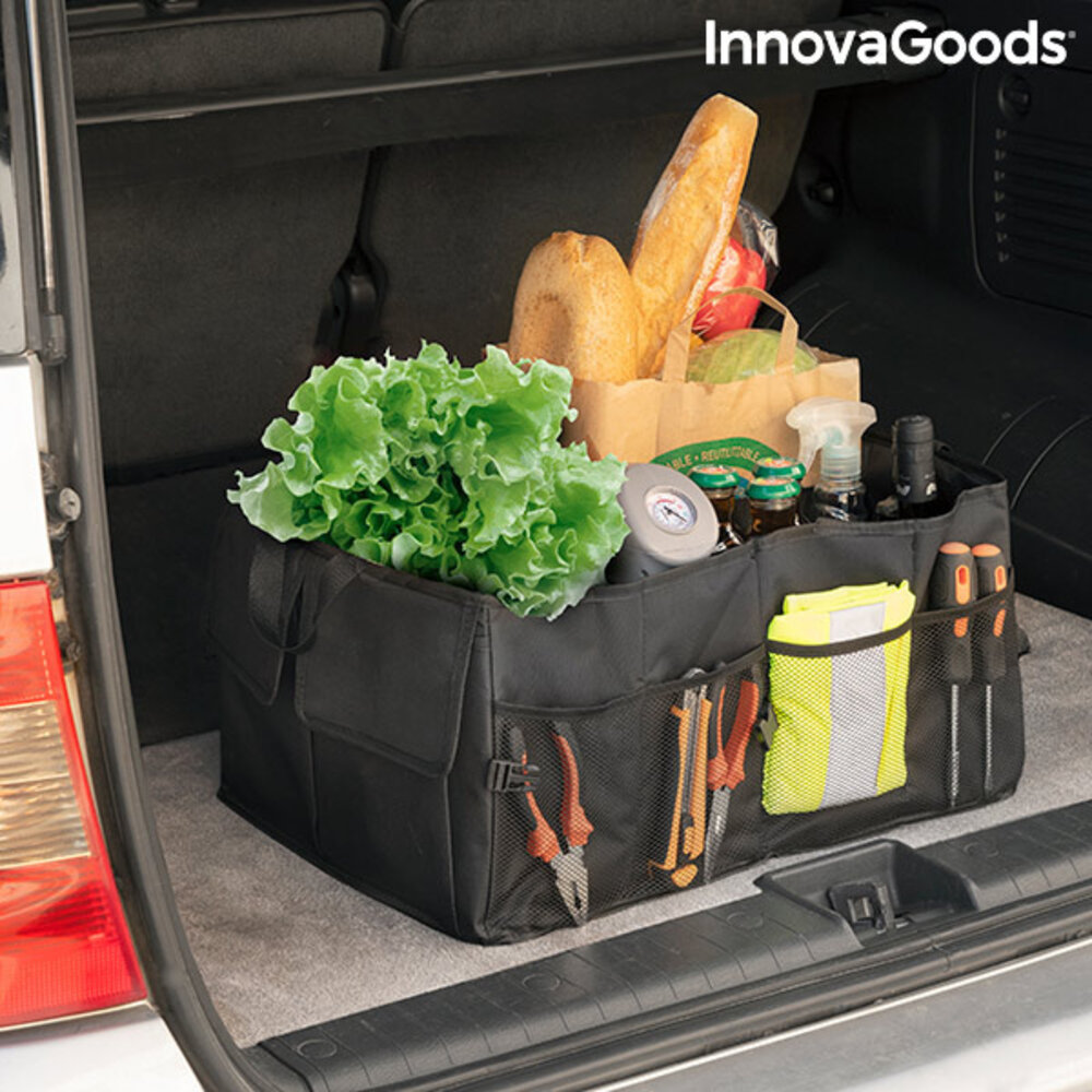 InnovaGoods InnovaGoods Kofferbak Organiser Opvouwbaar - 39 x 26 x 55 cm InnovaGoods InnovaGoods Kofferbak Organiser Opvouwbaar - 39 x 26 x 55 cm