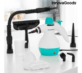 InnovaGoods InnovaGoods 9-in-1 Handstoomreiniger Multifunctioneel - 1000W InnovaGoods InnovaGoods 9-in-1 Handstoomreiniger Multifunctioneel - 1000W