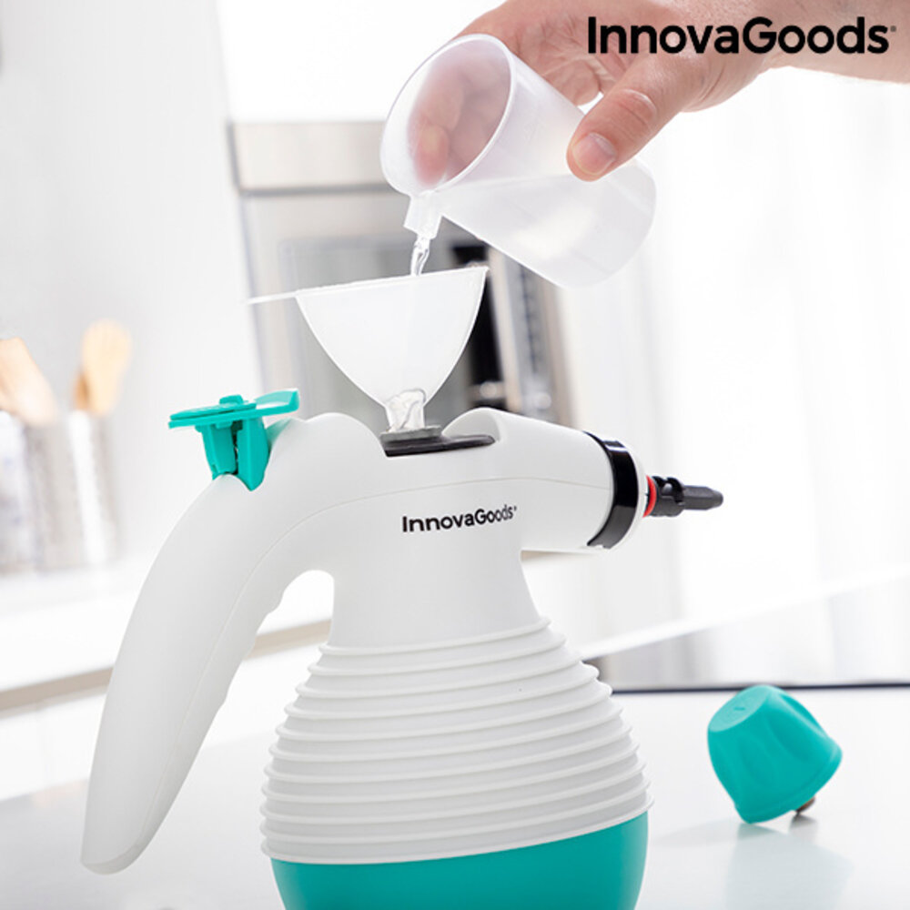 InnovaGoods InnovaGoods 9-in-1 Handstoomreiniger Multifunctioneel - 1000W InnovaGoods InnovaGoods 9-in-1 Handstoomreiniger Multifunctioneel - 1000W