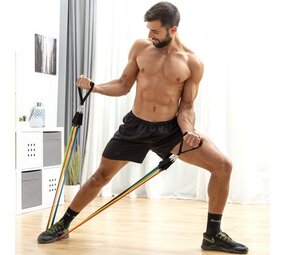 InnovaGoods Set van Weerstandsbanden Rebainer (set van 5) InnovaGoods Set van Weerstandsbanden Rebainer (set van 5)