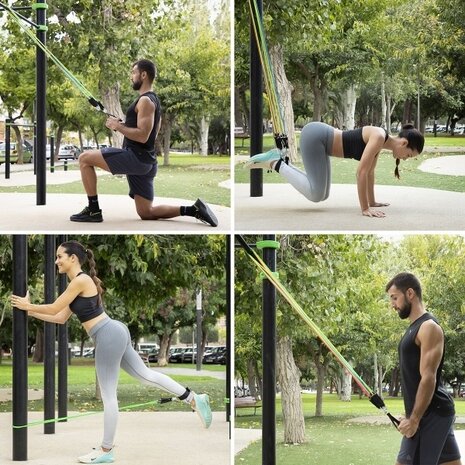 InnovaGoods Set van Weerstandsbanden Rebainer (set van 5)