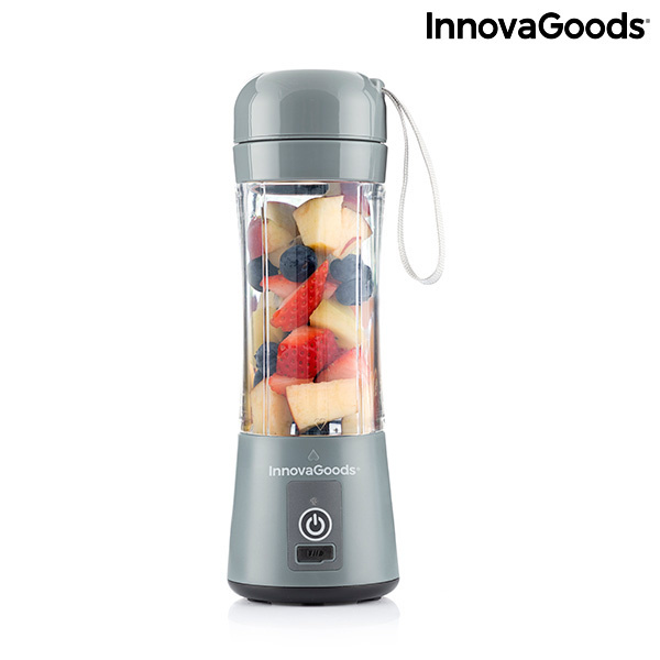 InnovaGoods Shakuit Oplaadbare Draagbare Blender - 380 ml afbeelding