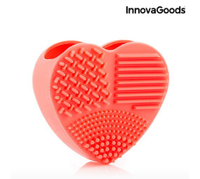 Huismerk Premium Heart Borstelreiniger Rood - 8 x 8 x 3 Cm