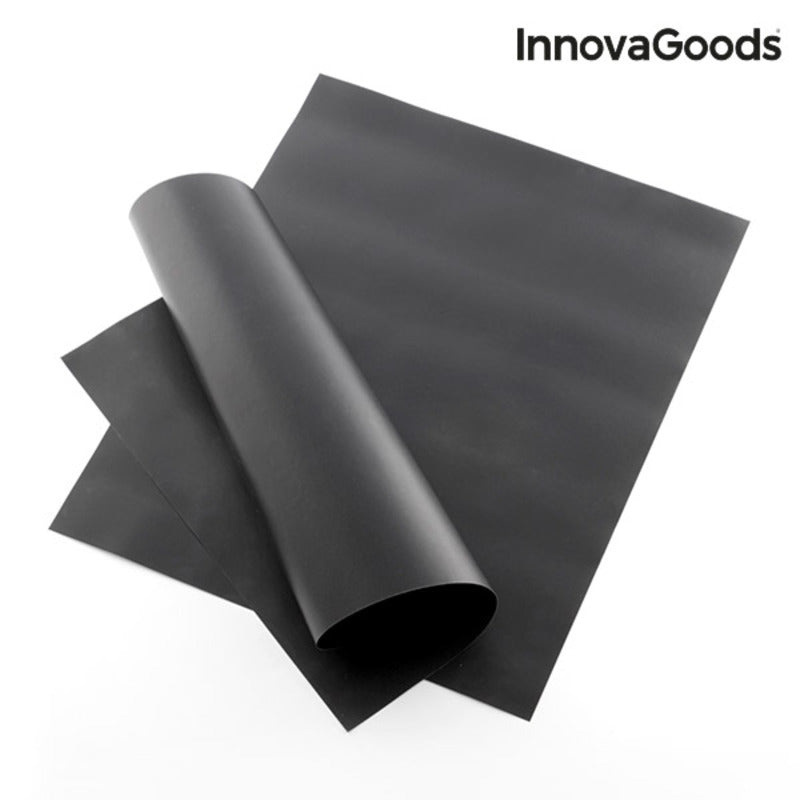 Premium Grill Mat voor Oven en Barbecue - 2 Stuks afbeelding