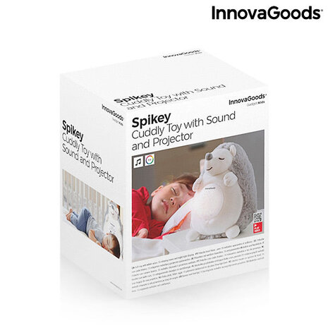 InnovaGoods Premium Egelknuffel Met Witte Ruis En Nachtlicht - 16 x 19 x 15 cm InnovaGoods Premium Egelknuffel Met Witte Ruis En Nachtlicht - 16 x 19 x 15 cm