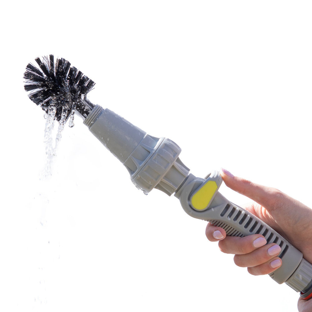 Premium Twise Roterende Borstel Voor Tuinslang - 39 x 7 x 7 cm afbeelding