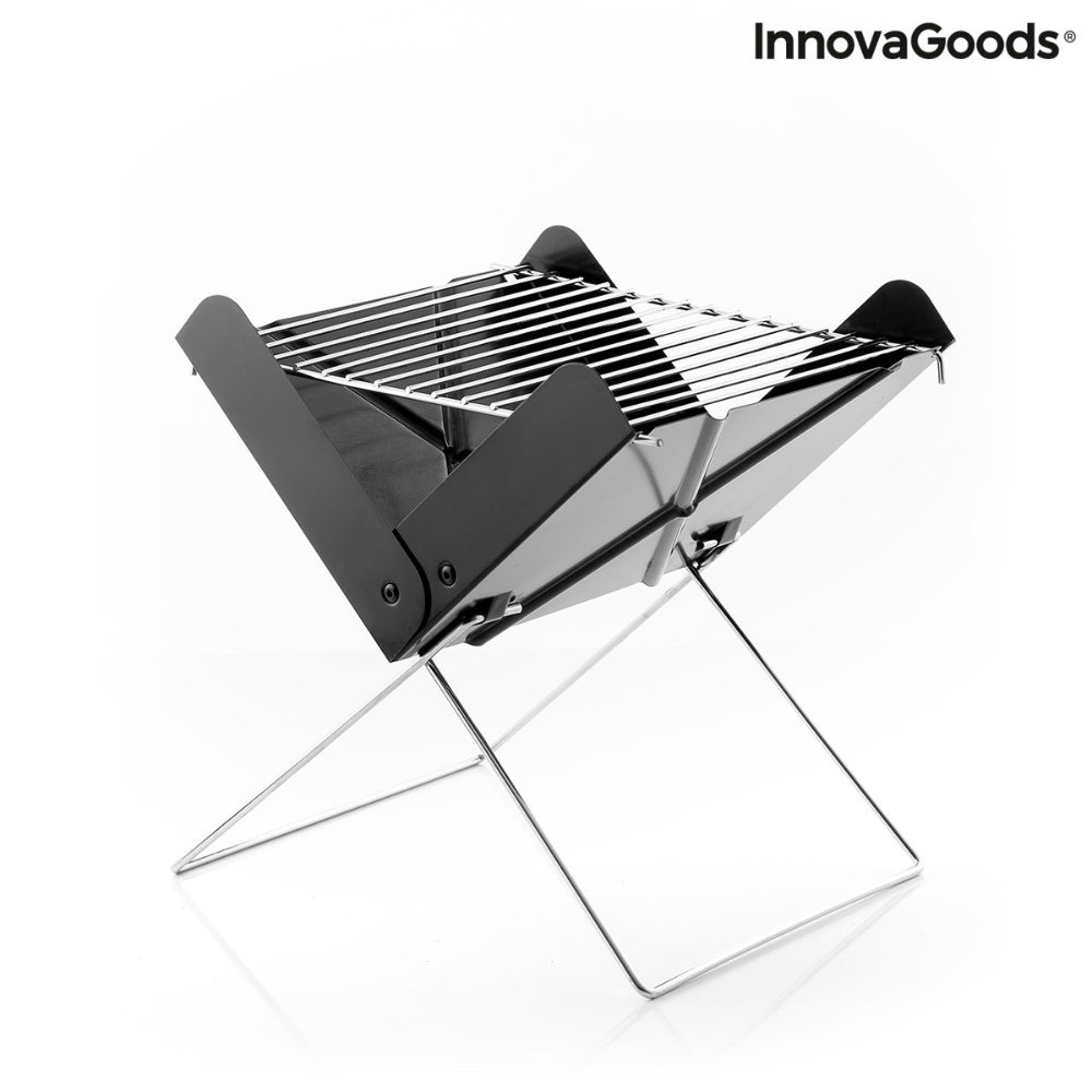 Premium Opvouwbare Houtskool Barbecue - 31 x 28 x 30 cm afbeelding