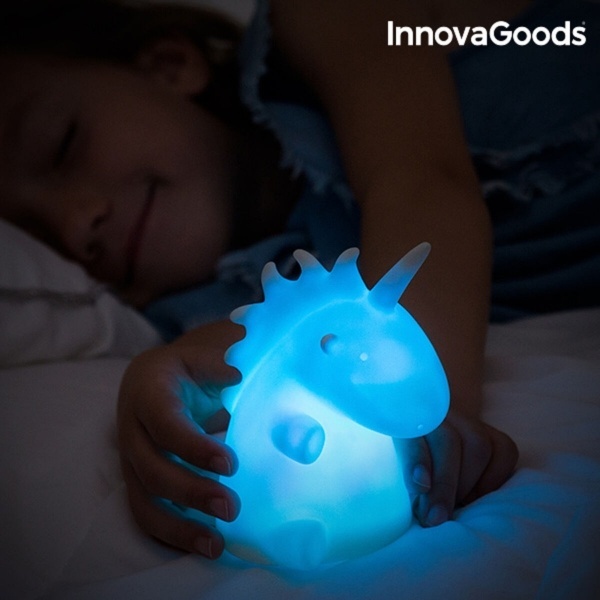 Veelkleurige Eenhoorn Lamp LED Unicorn afbeelding