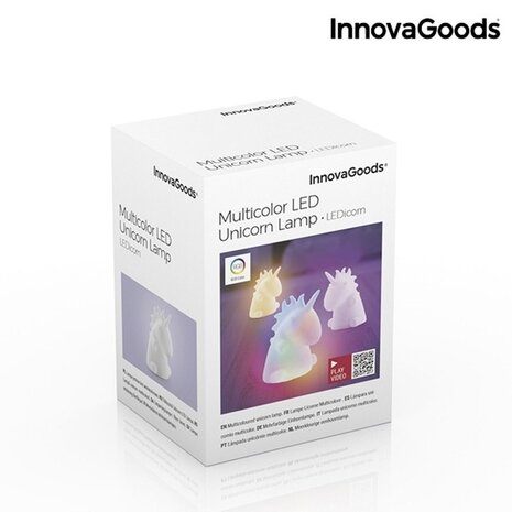 Huismerk Veelkleurige Eenhoorn Lamp LED Unicorn
