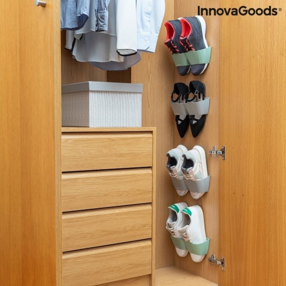 Huismerk InnovaGoods Zelfklevende Schoenenrekken Shohold - 4 stuks