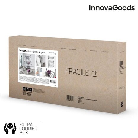 Huismerk Opvouwbaar Elektrisch Kledingdroogrek -  30 stangen